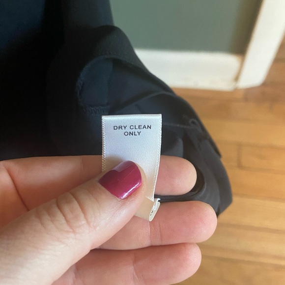 Banana republic sweetheart neck, open back block silk dress - Picture 5 of 7